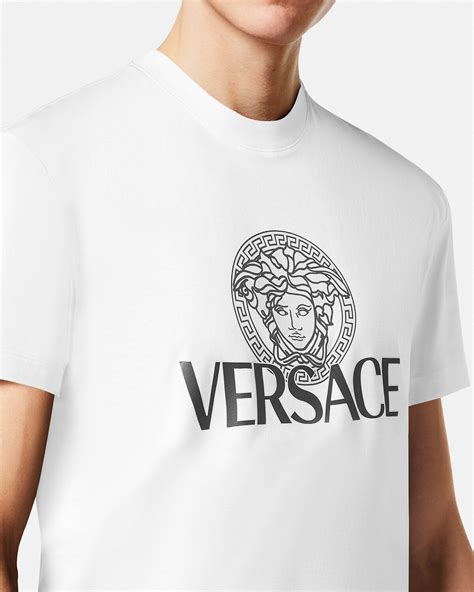 versace t'shirt essentials|VERSACE.